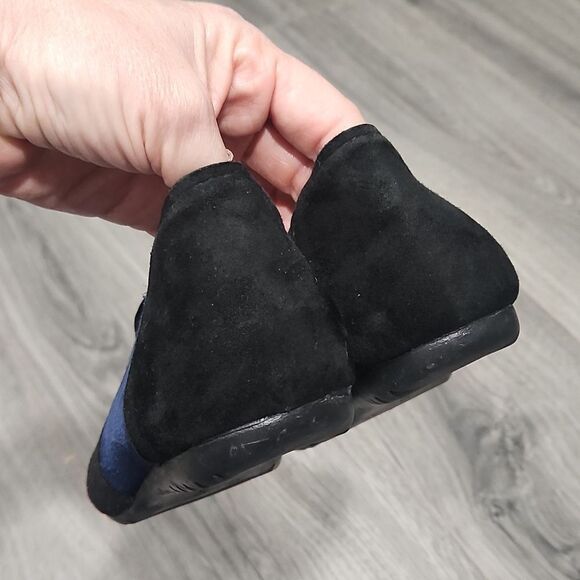 GUC Sabrinas Colorblock Suede Leather Loafers - Picture 6 of 8